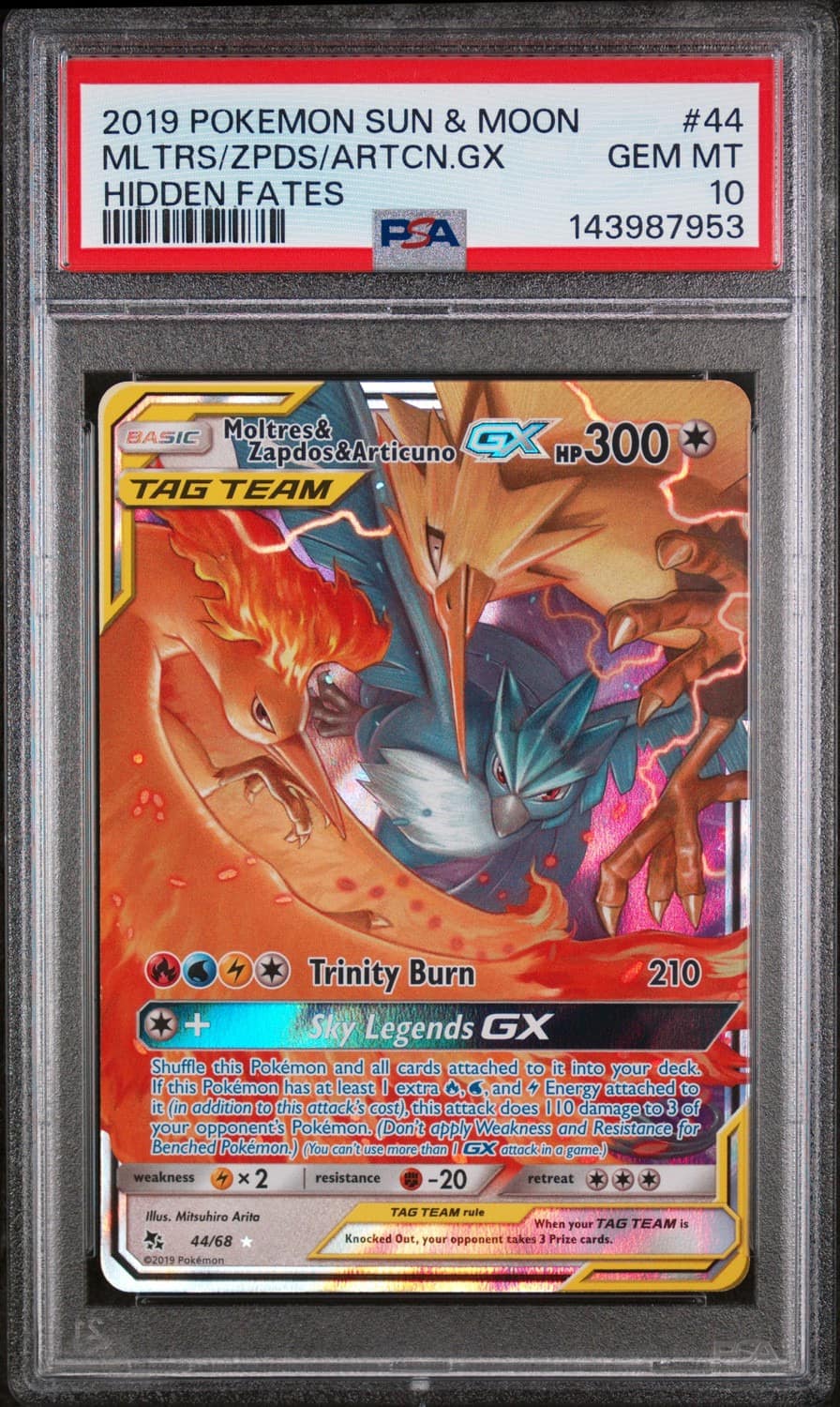 Moltres & Zapdos & Articuno Gx