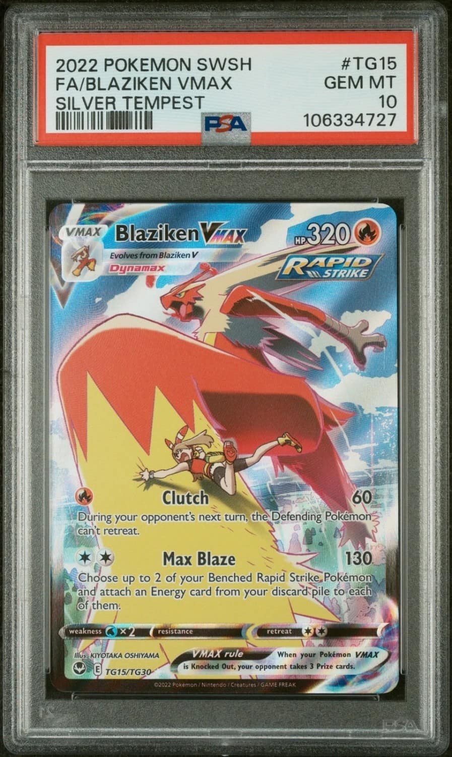 Blaziken Vmax