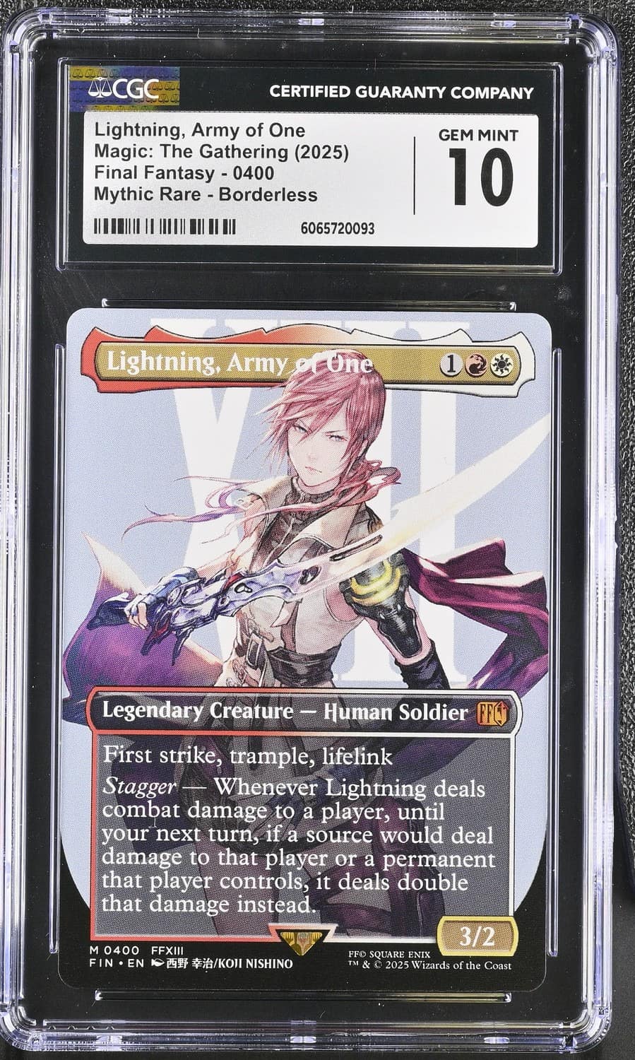 Lightning, Army Of One