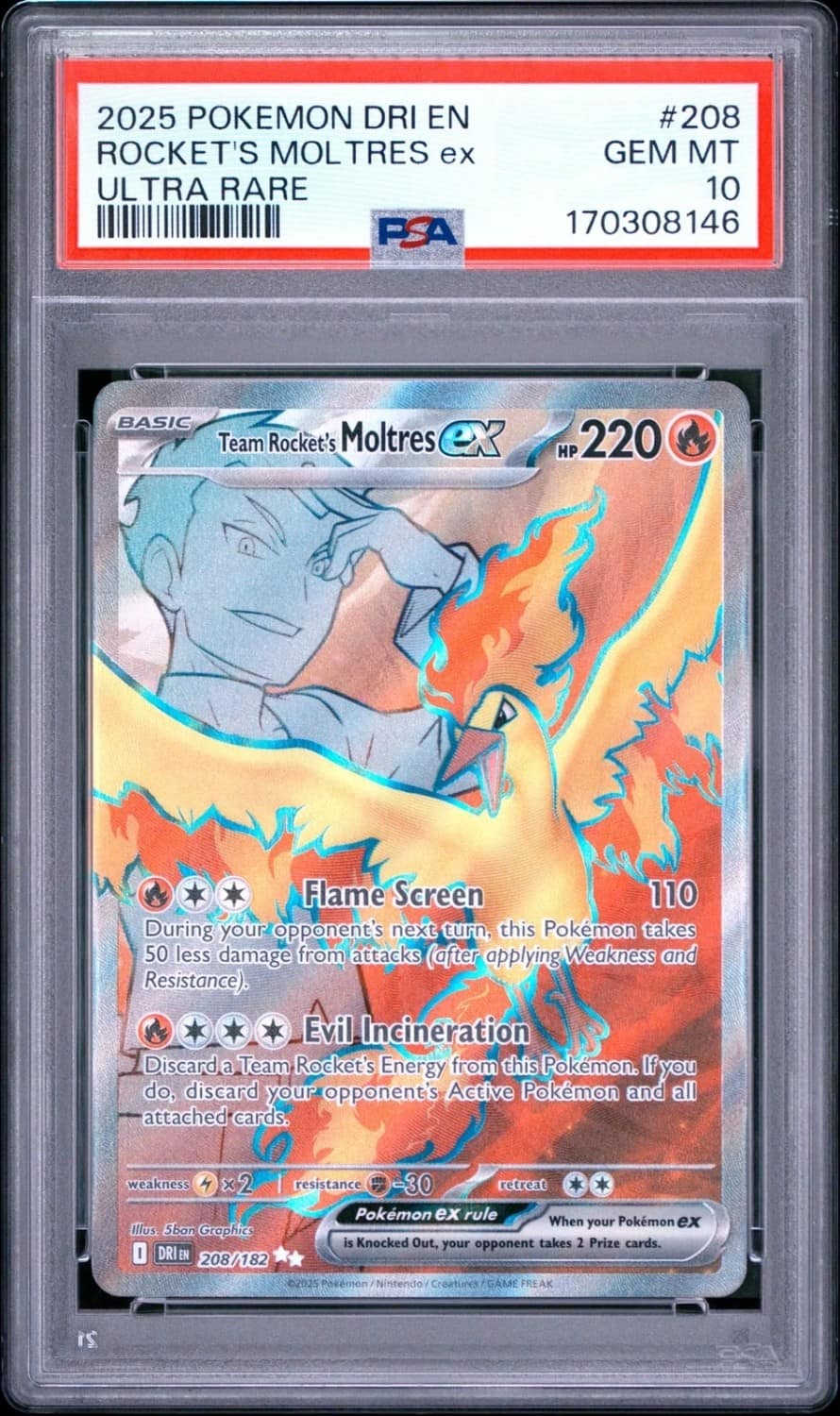 Rocket'S Moltres Ex