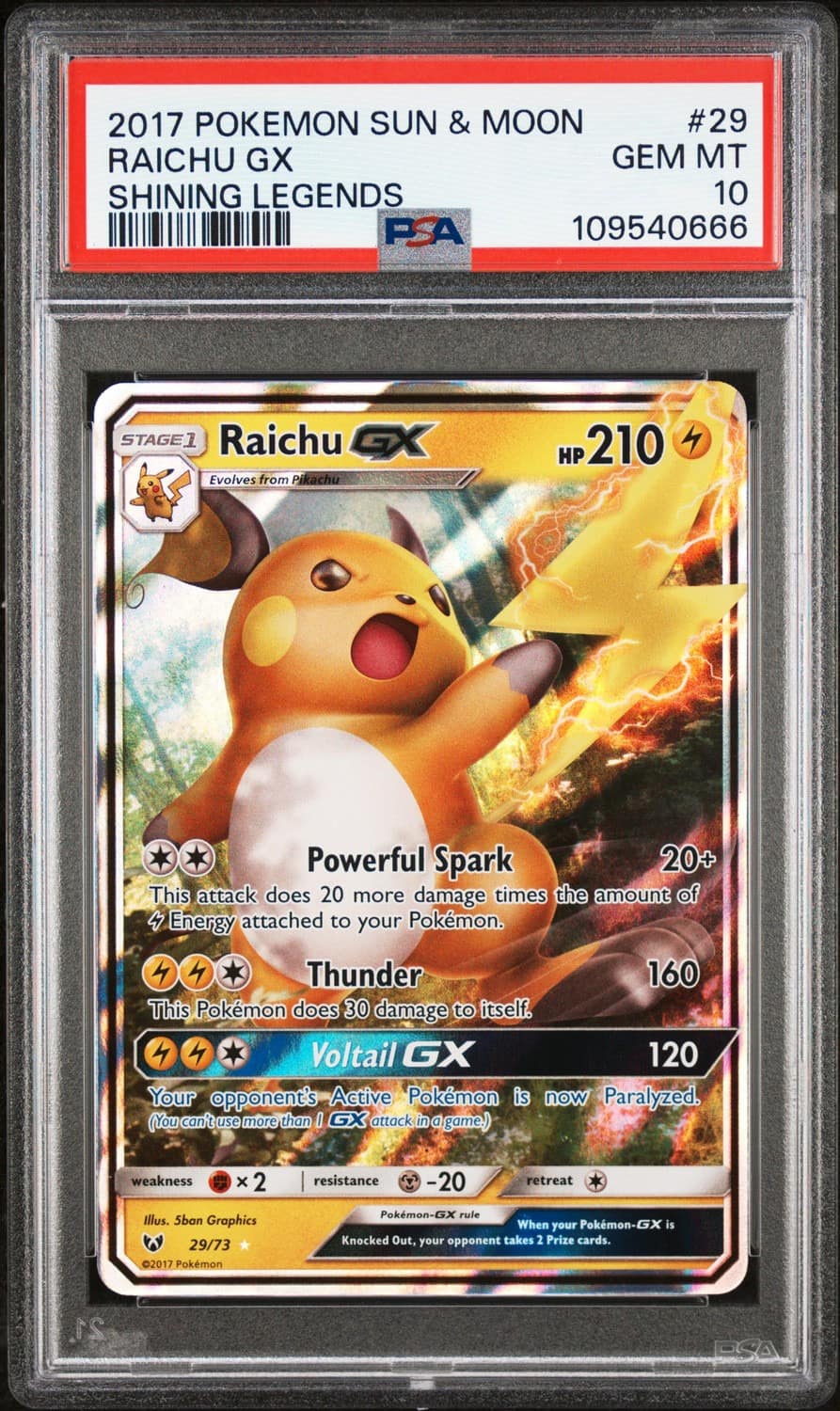 Raichu Gx