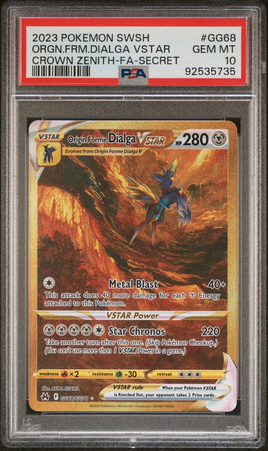 Origin Forme Dialga Vstar