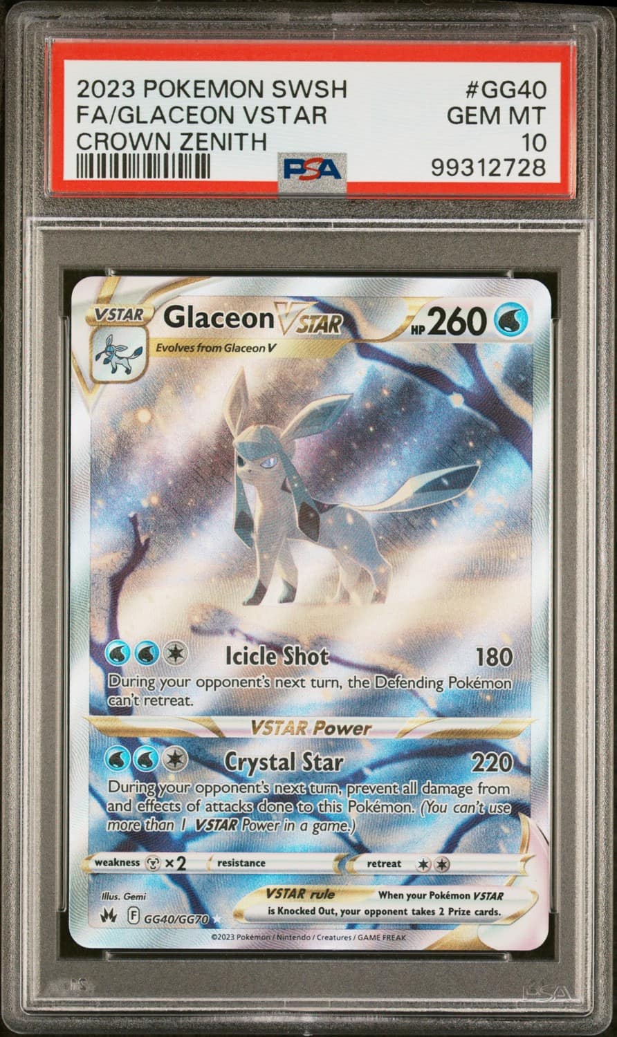 Glaceon Vstar