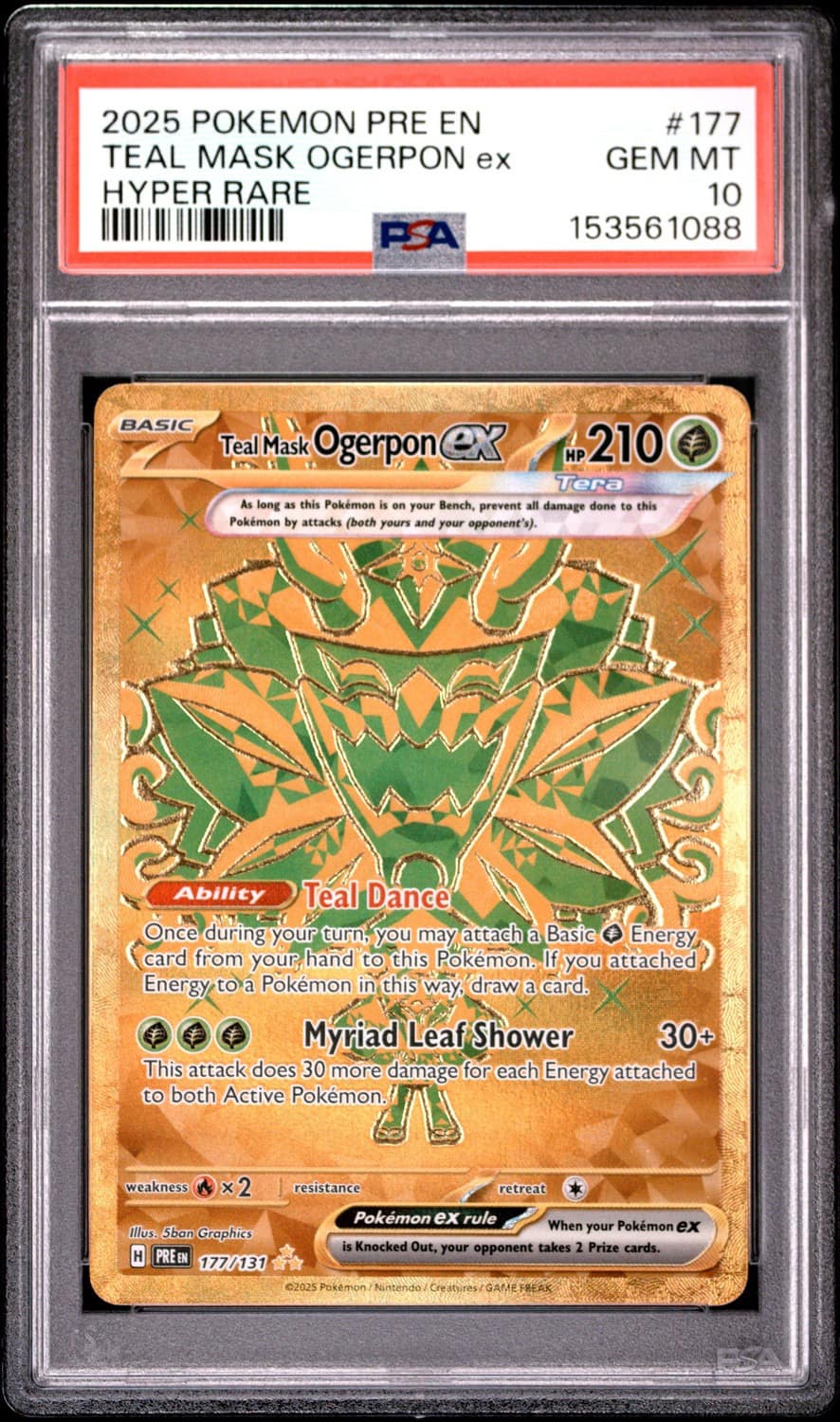 Teal Mask Ogerpon Ex