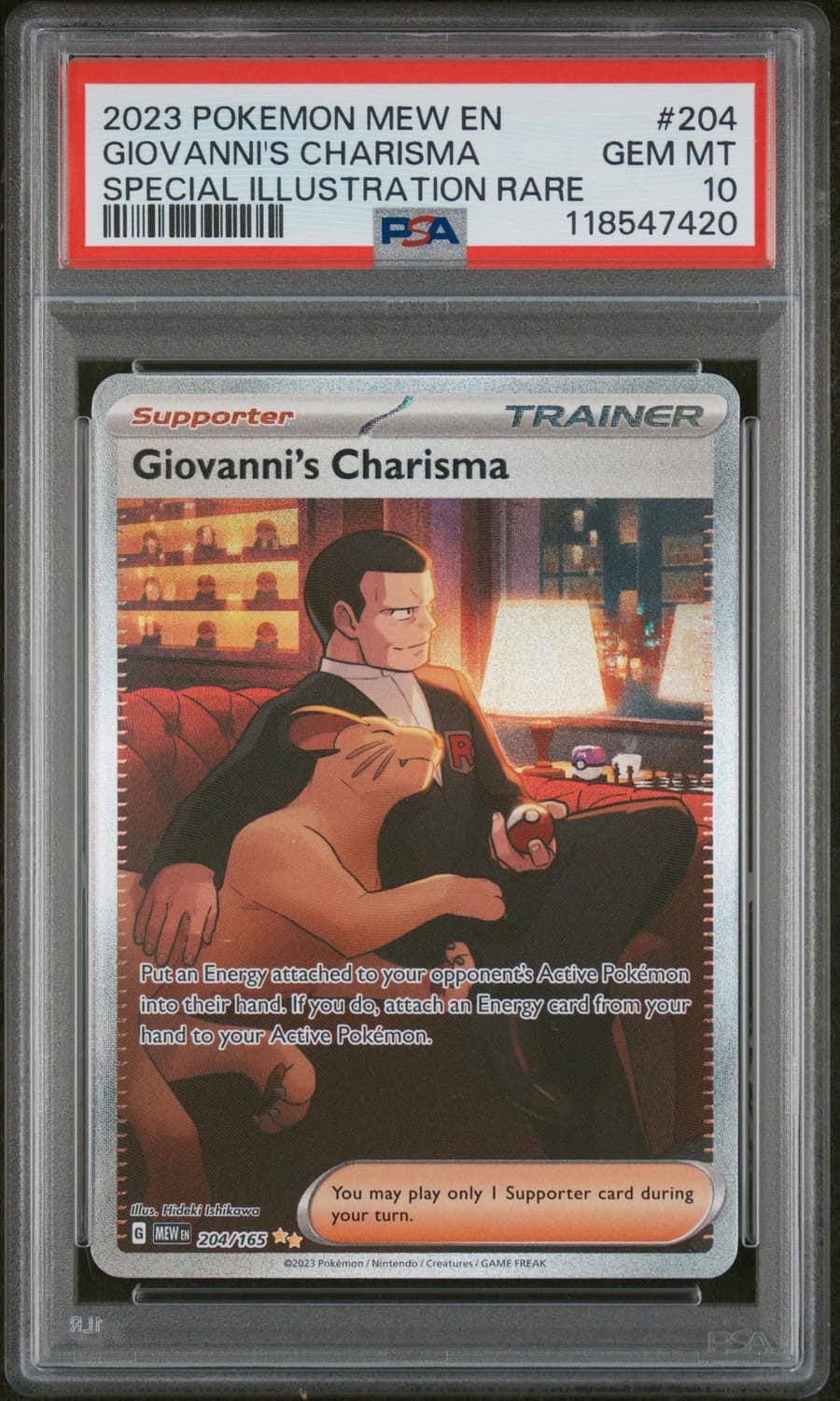 Giovanni'S Charisma
