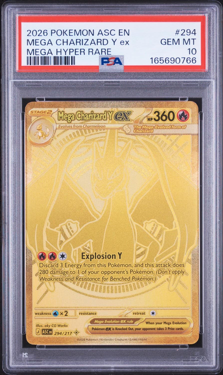 Mega Charizard Y Ex