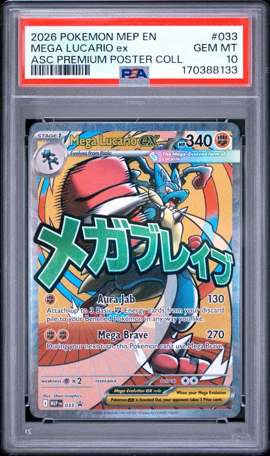 Mega Lucario Ex