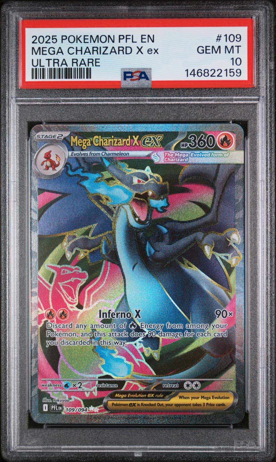 Mega Charizard X Ex