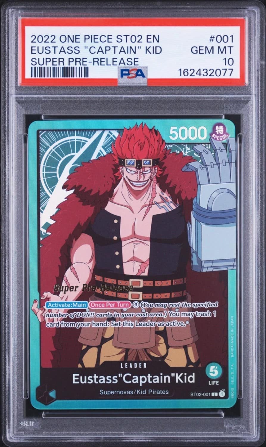 Eustass "captain" Kid