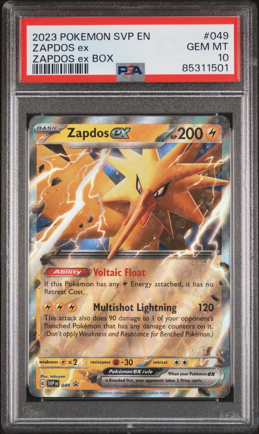 Zapdos Ex