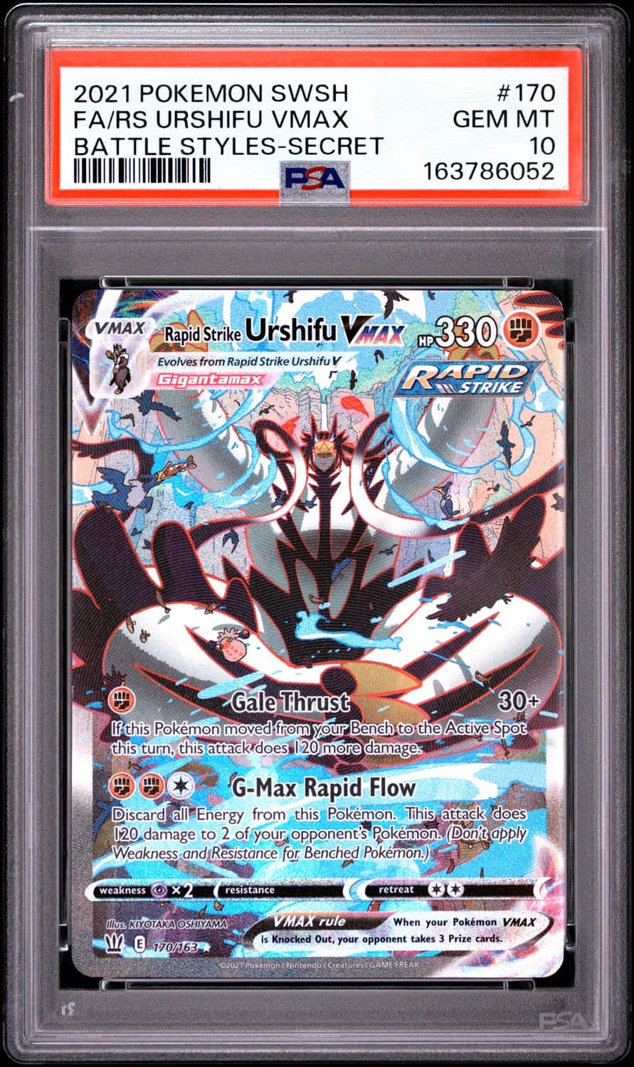 Rapid Strike Urshifu Vmax