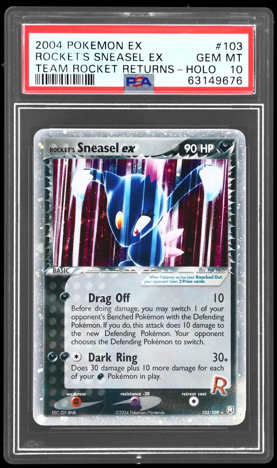 Rocket'S Sneasel Ex