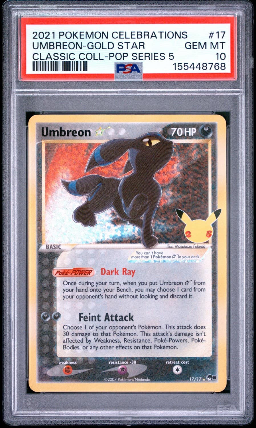 Umbreon-Gold Star
