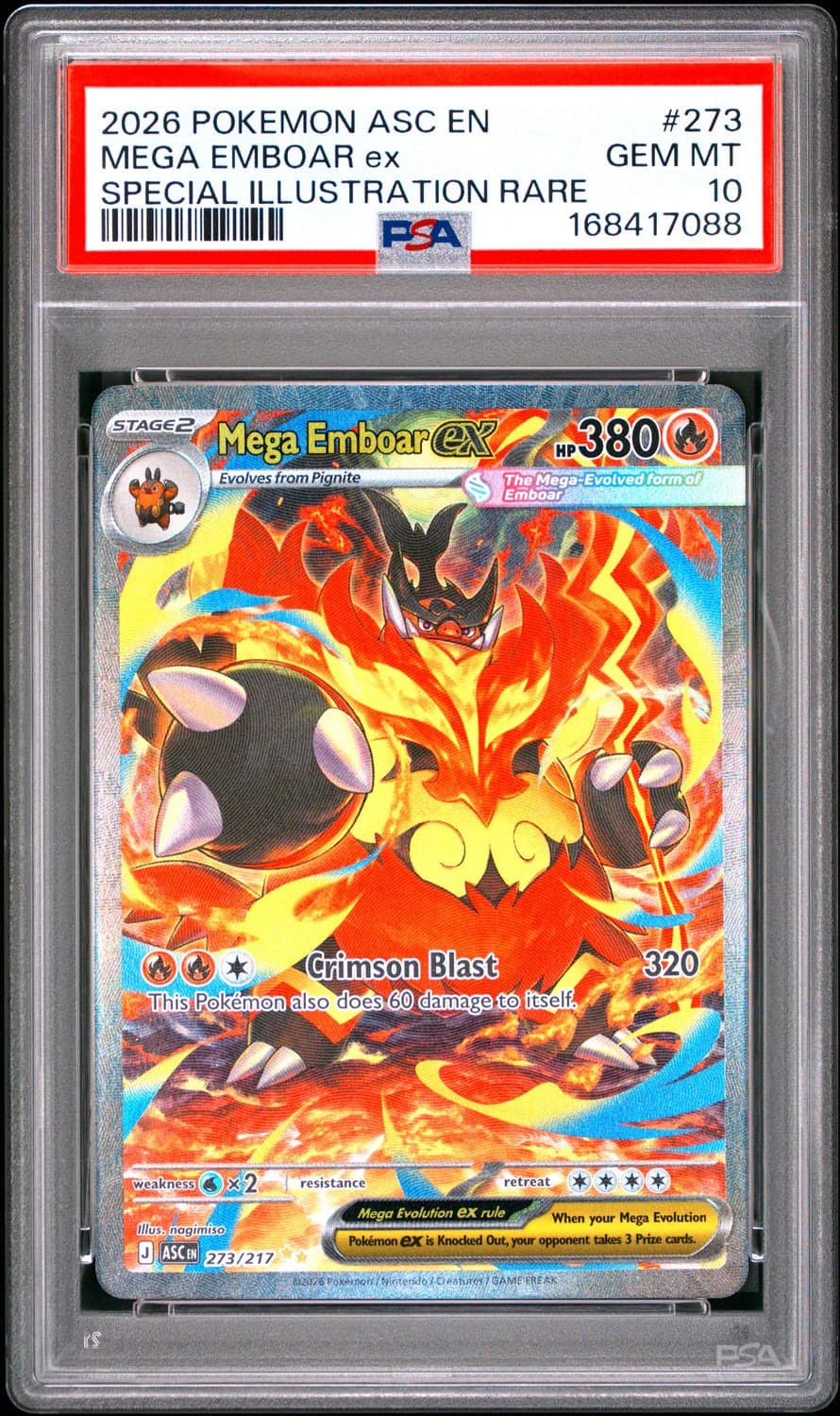 Mega Emboar Ex
