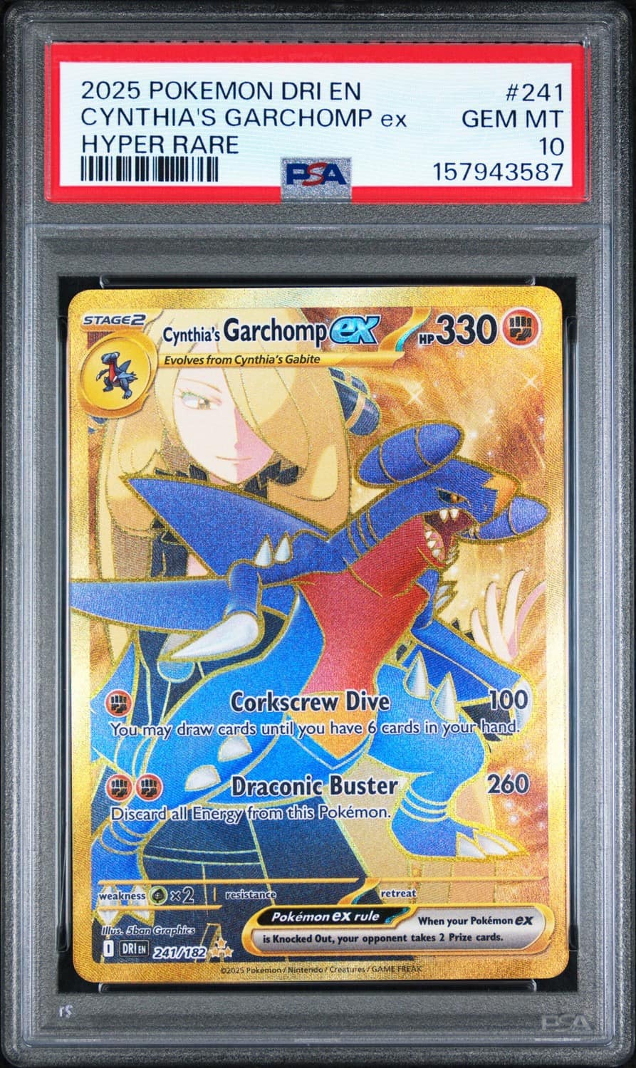 Cynthia'S Garchomp Ex