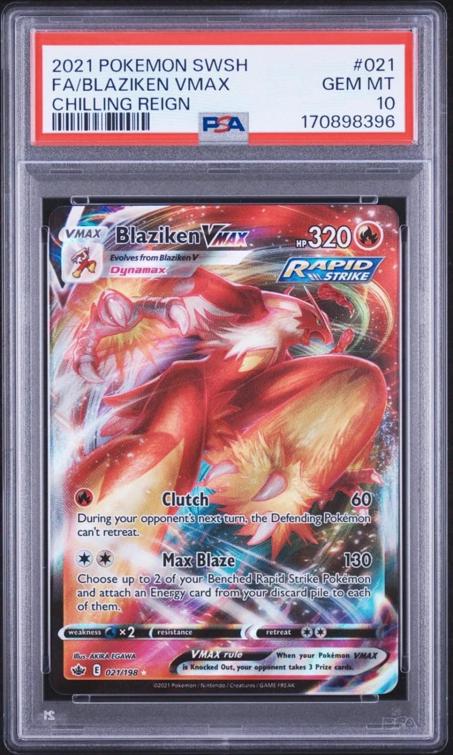 Blaziken Vmax