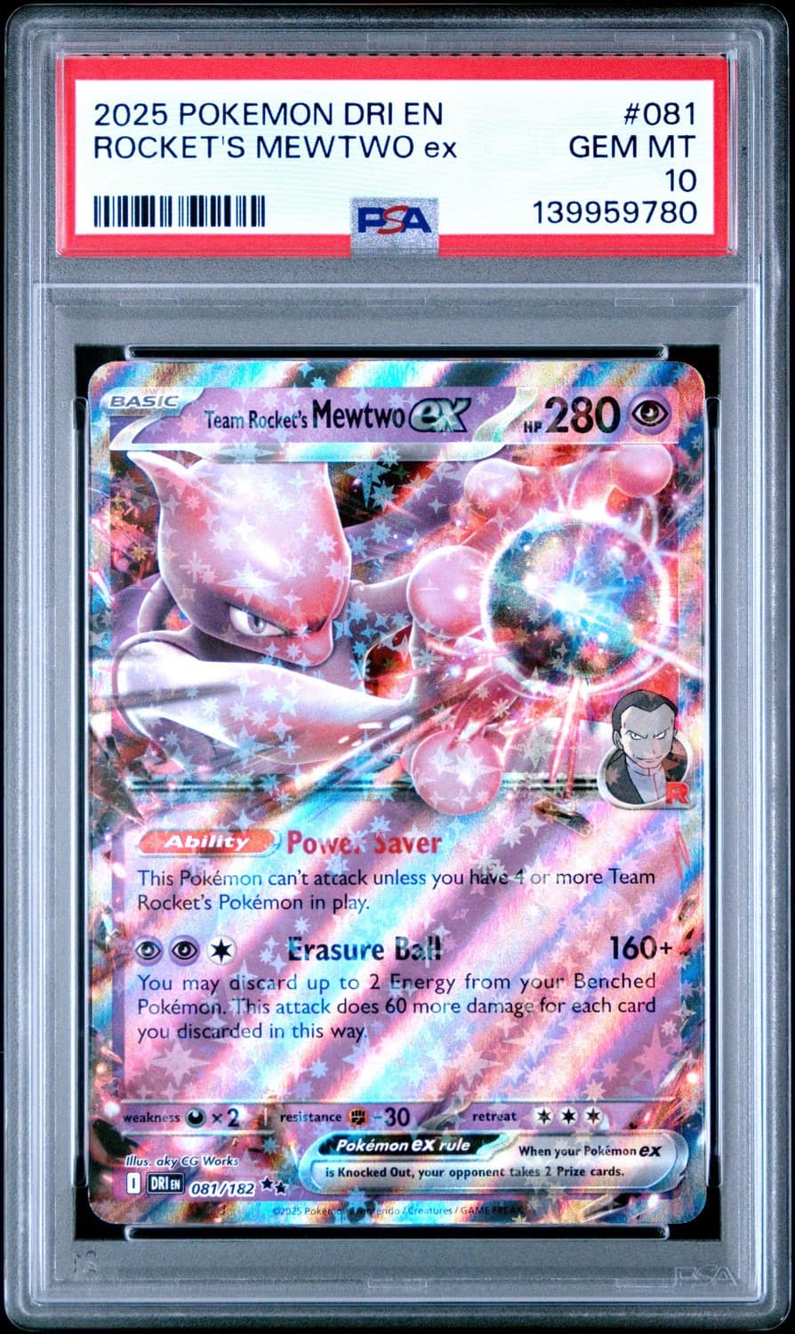 Rocket'S Mewtwo Ex