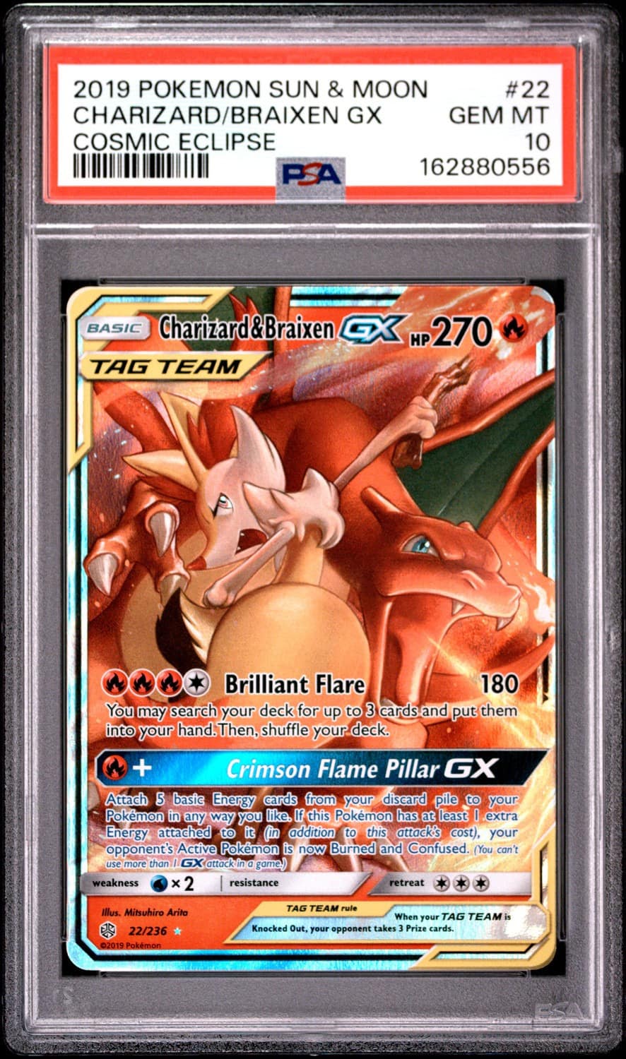 Charizard/braixen Gx