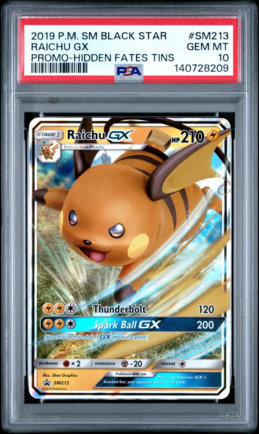 Raichu Gx