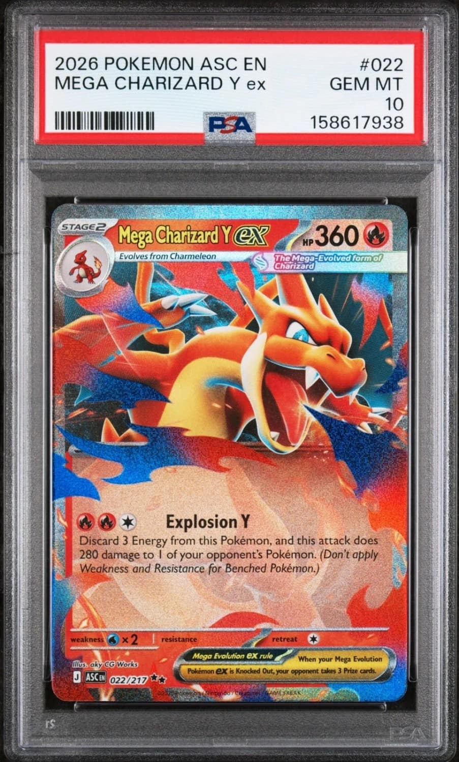 Mega Charizard Y Ex