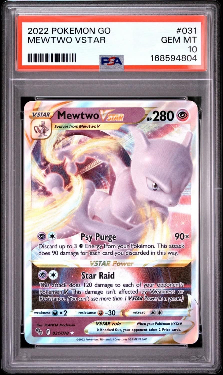 Mewtwo Vstar