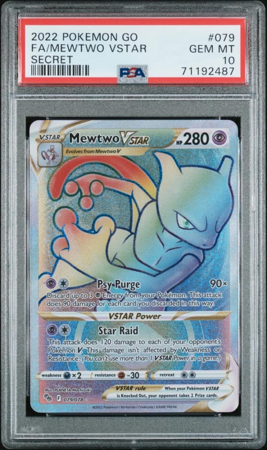 Mewtwo Vstar