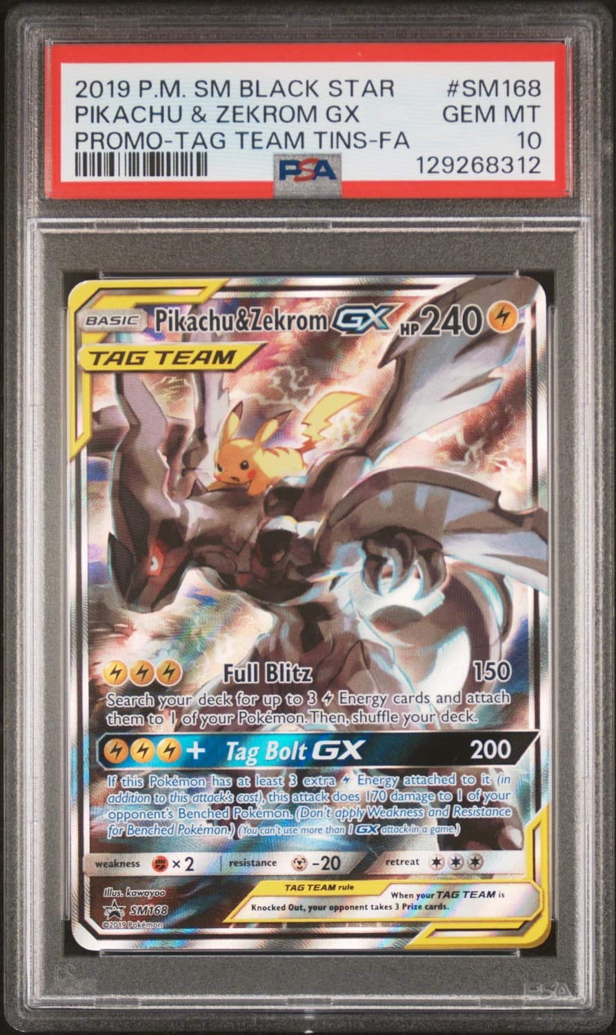 Pikachu & Zekrom Gx