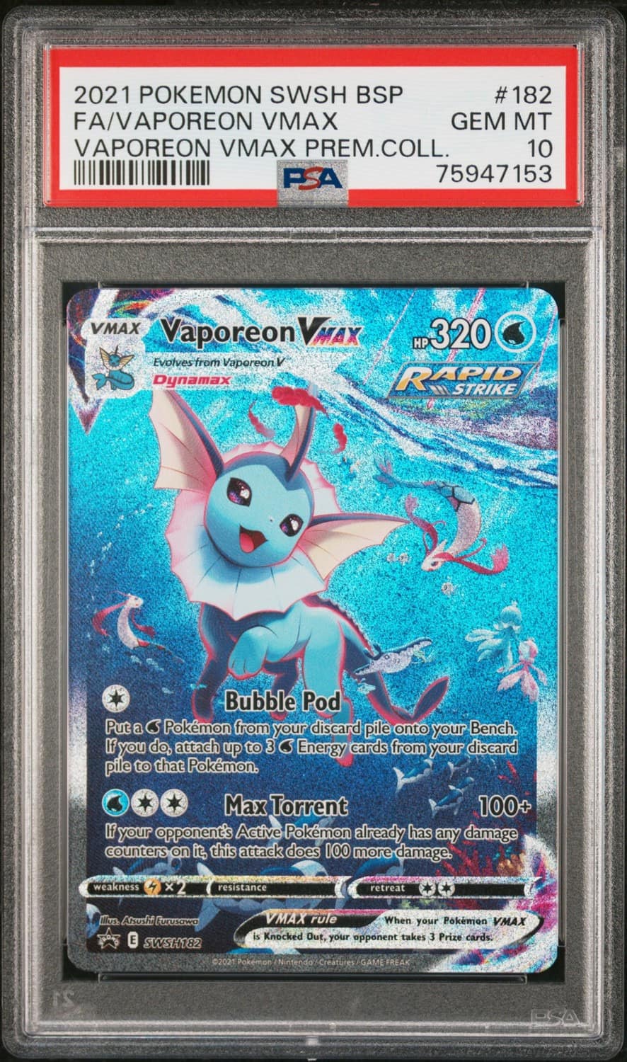 Vaporeon Vmax