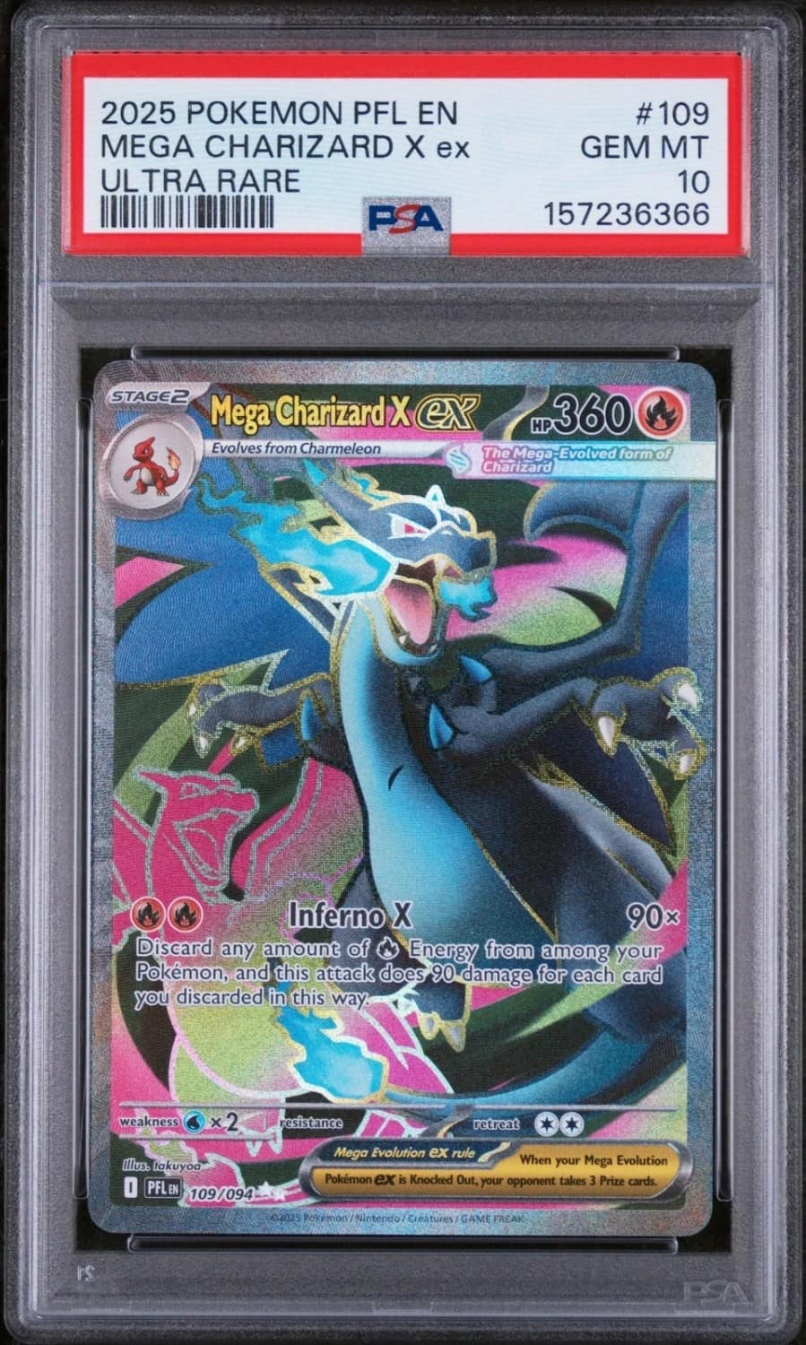 Mega Charizard X Ex