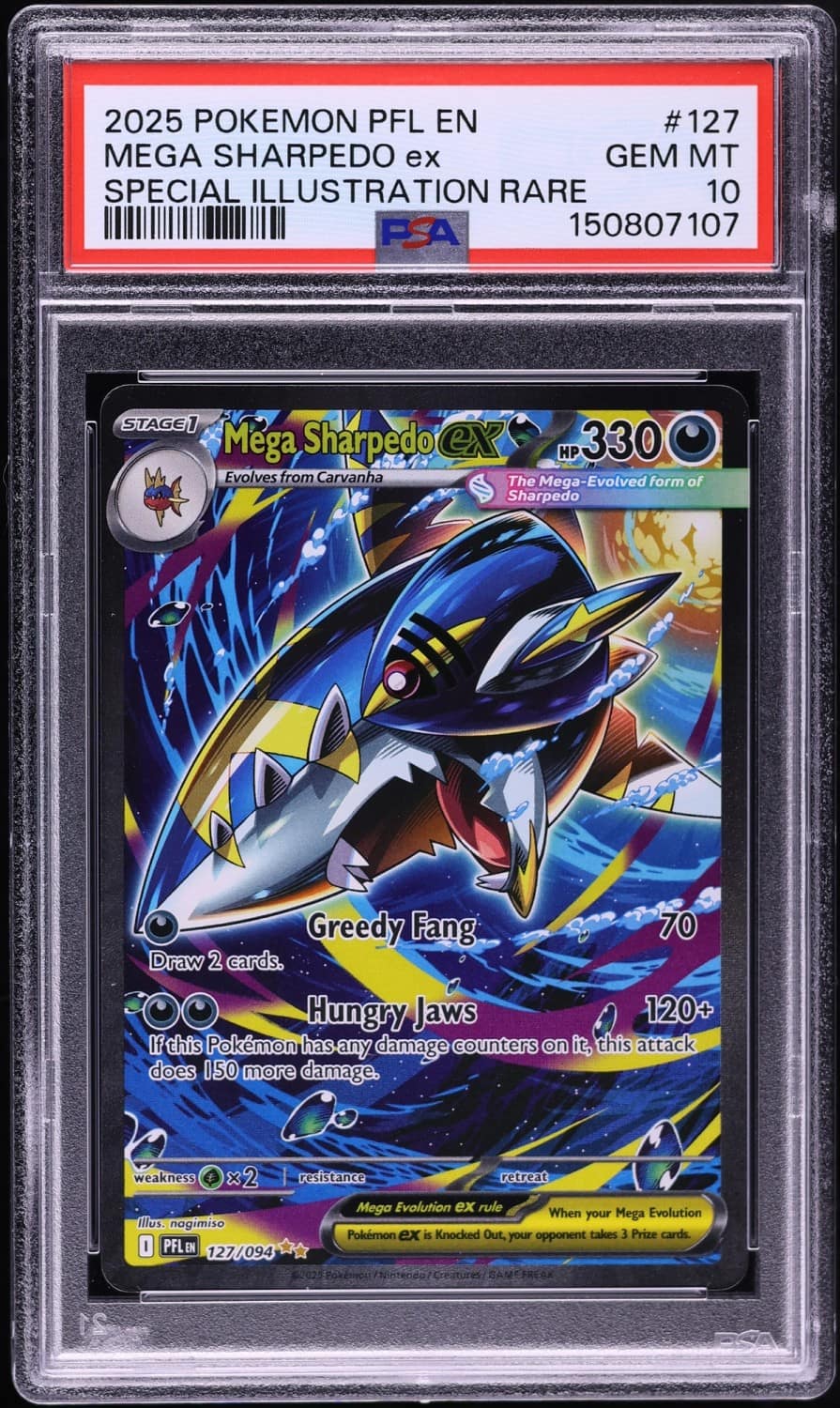 Mega Sharpedo Ex