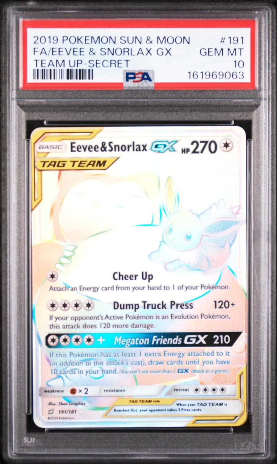 Eevee & Snorlax Gx