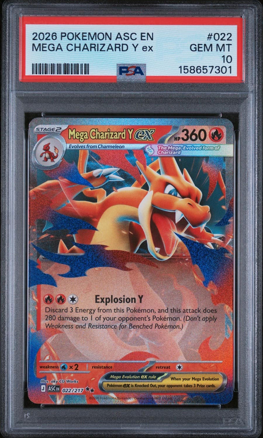 Mega Charizard Y Ex