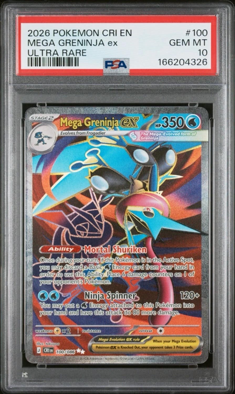 Mega Greninja Ex