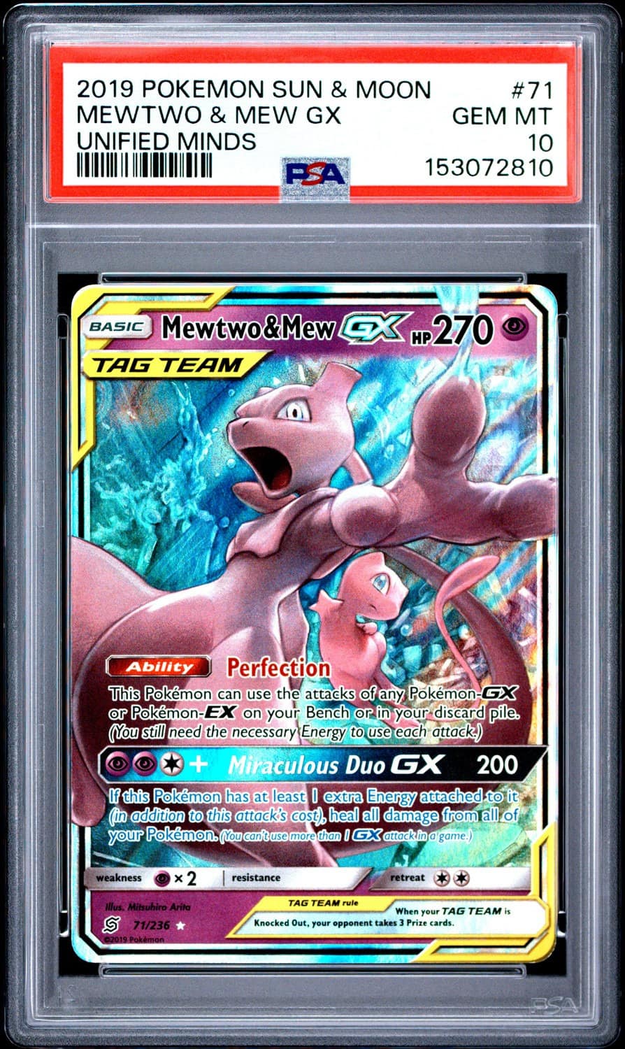 Mewtwo & Mew Gx