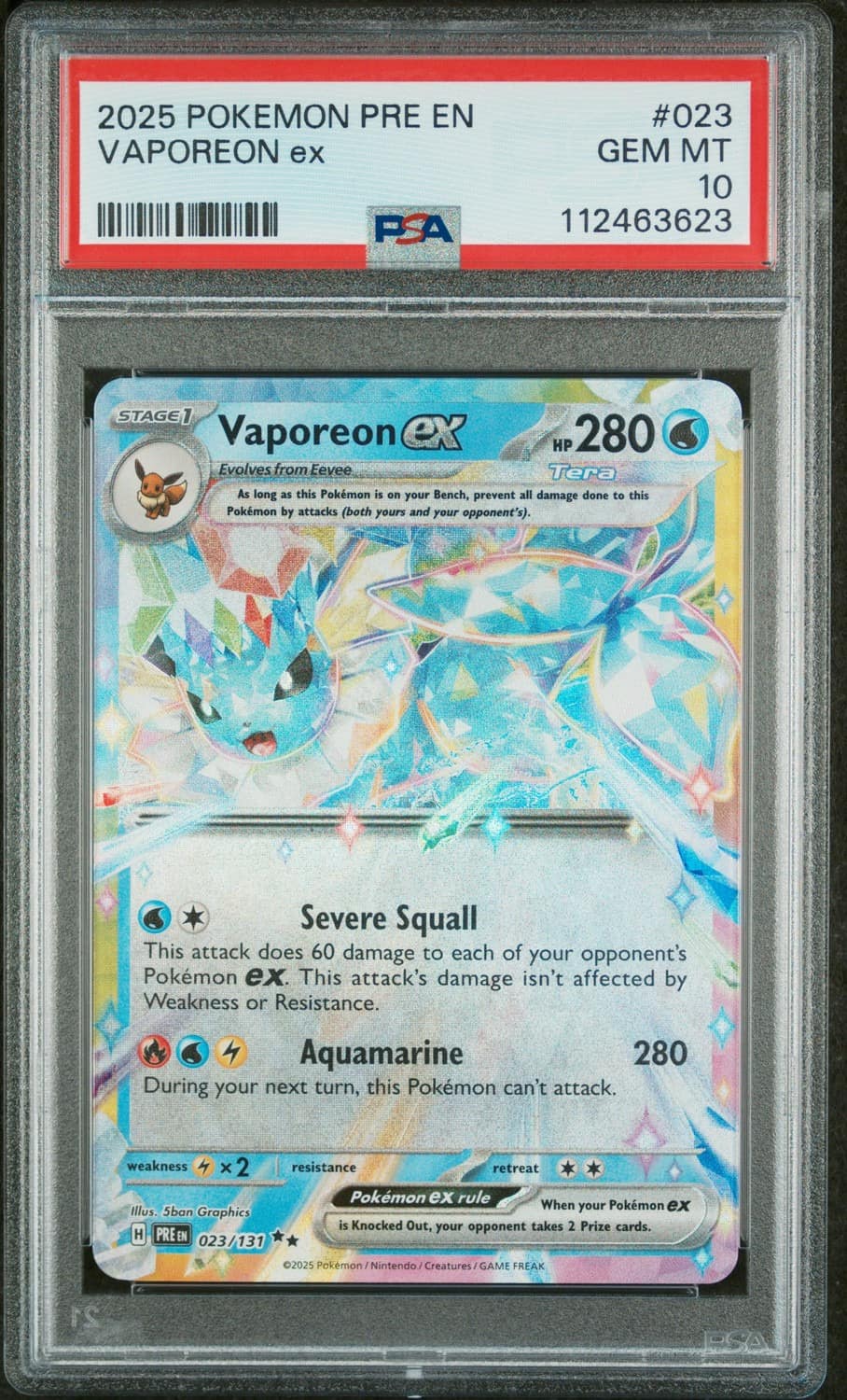 Vaporeon Ex