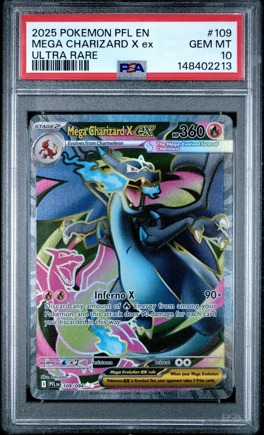 Mega Charizard X Ex