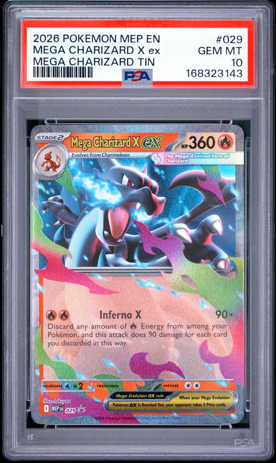 Mega Charizard X Ex