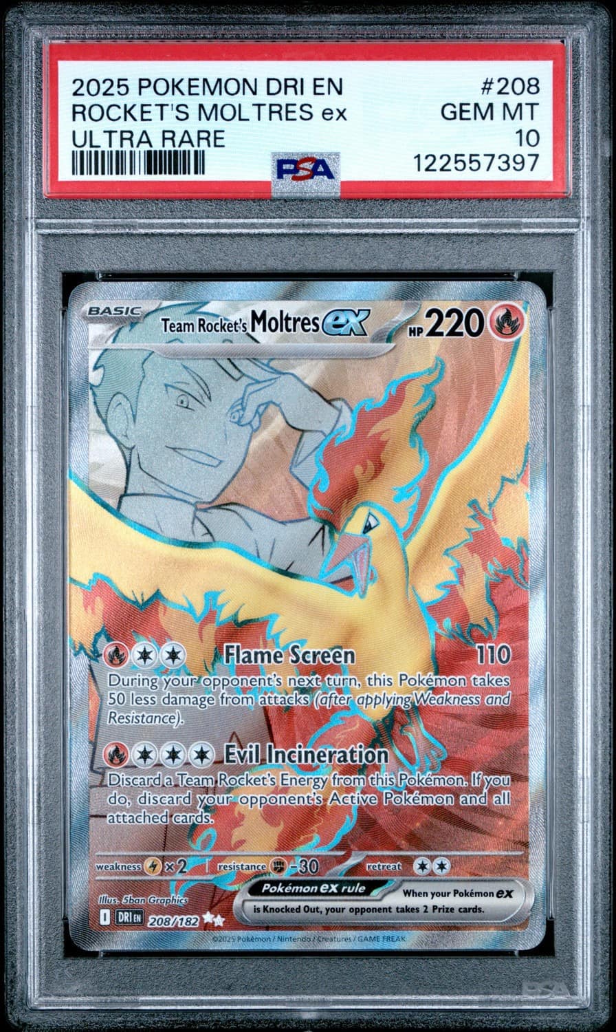 Rocket'S Moltres Ex
