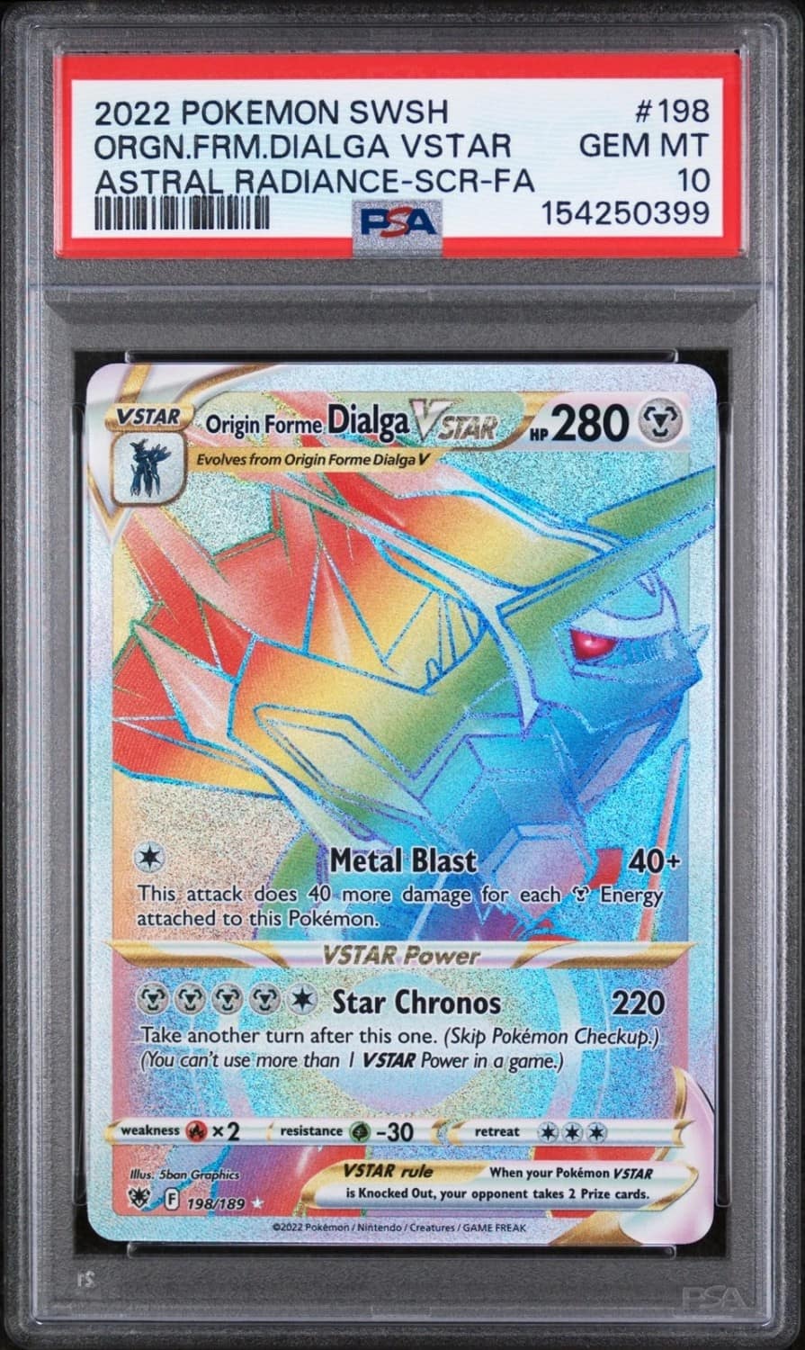 Origin Forme Dialga Vstar