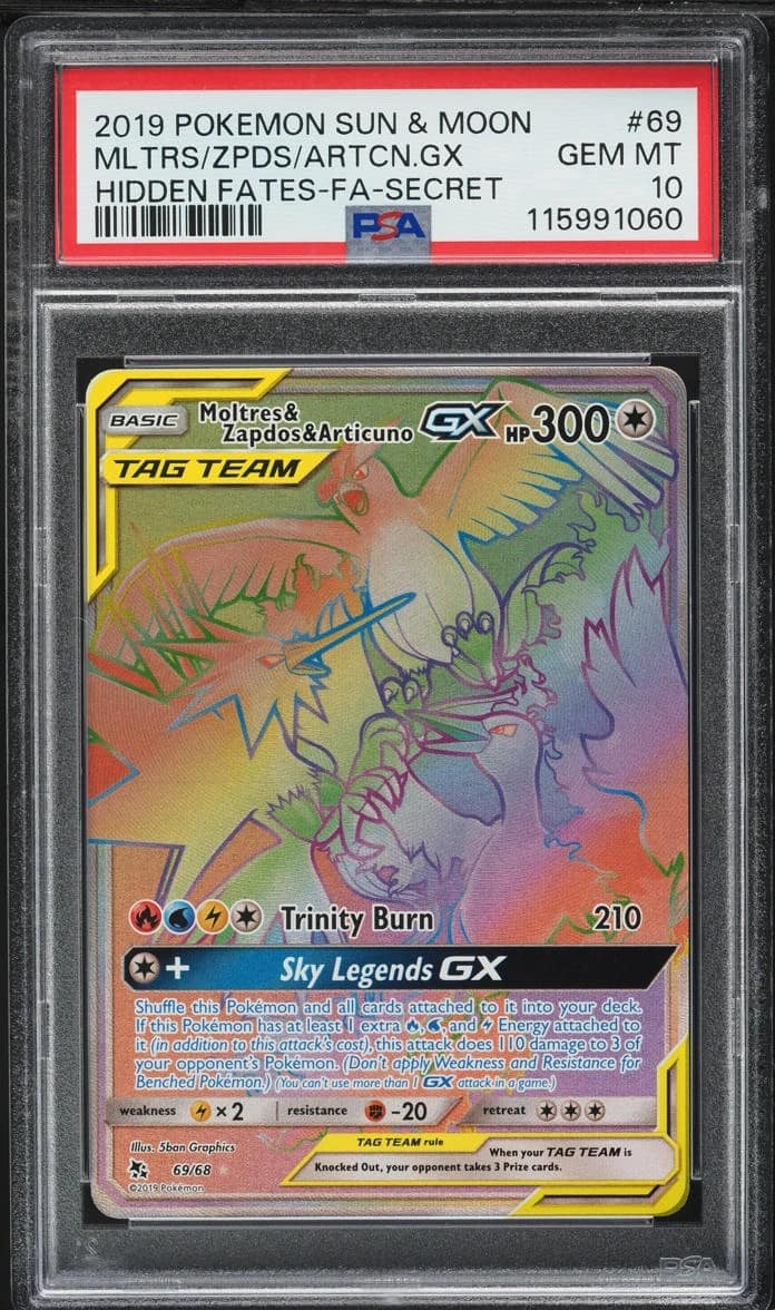 Moltres & Zapdos & Articuno Gx
