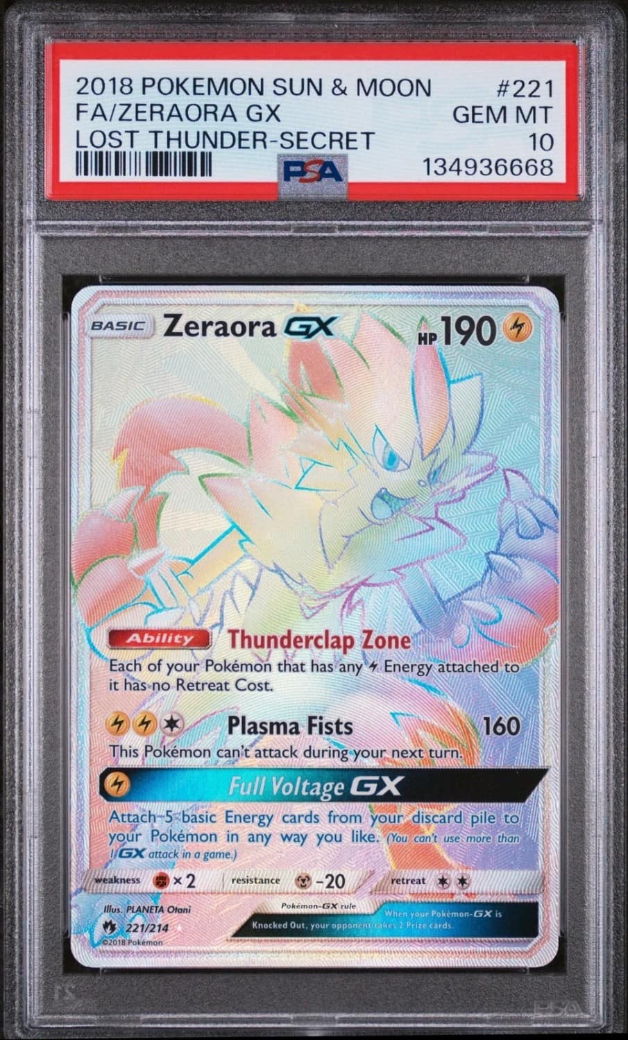 Zeraora Gx