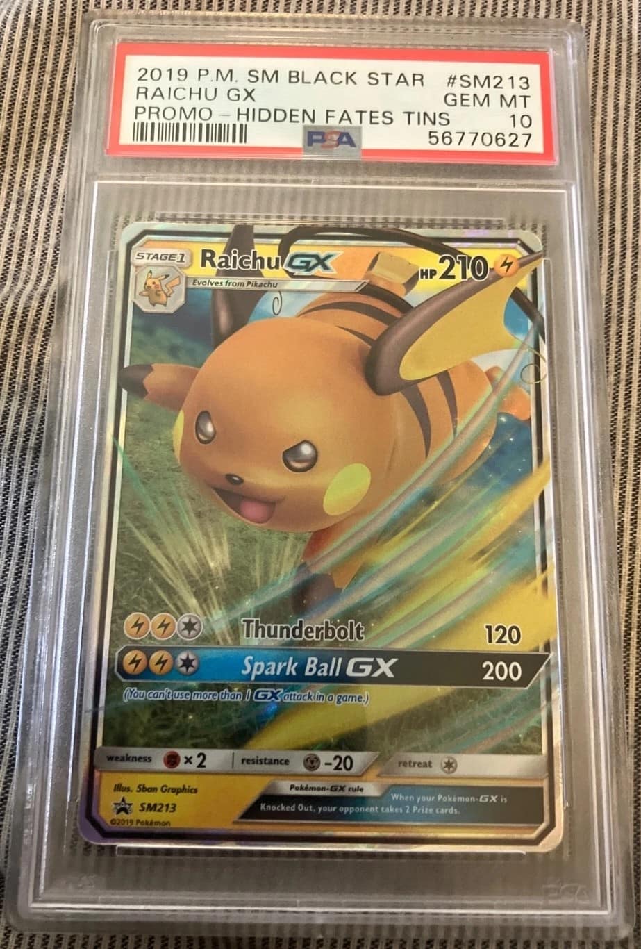 Raichu Gx
