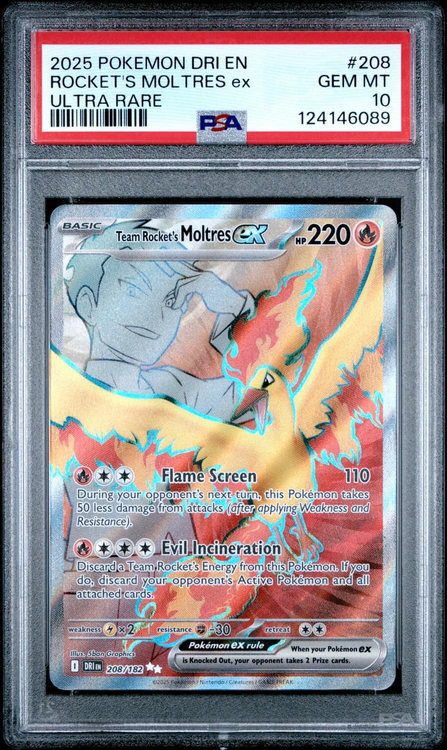 Rocket'S Moltres Ex