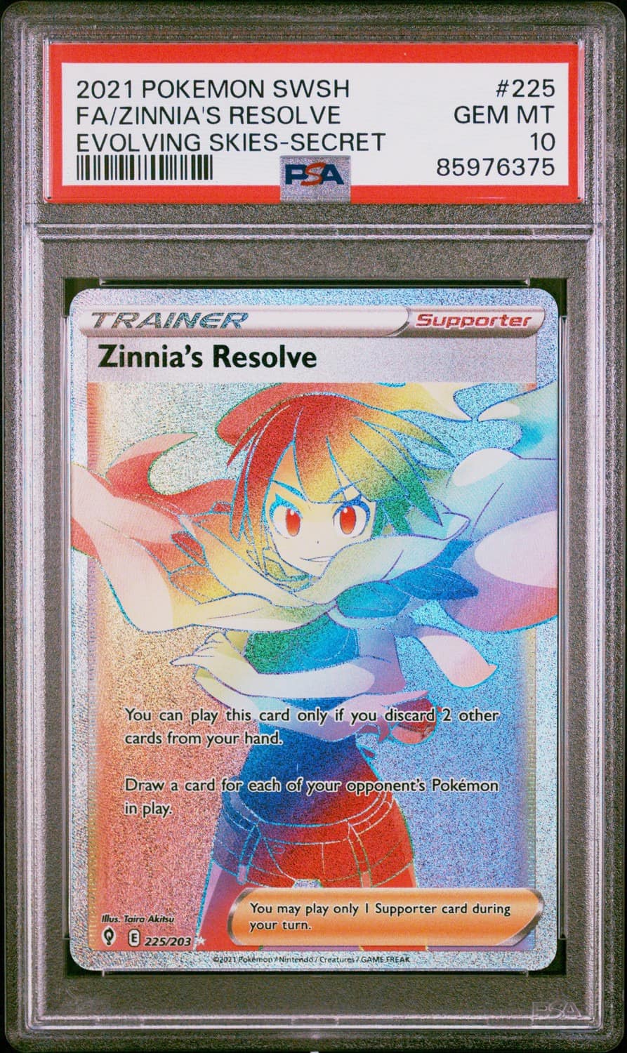 Zinnia'S Resolve