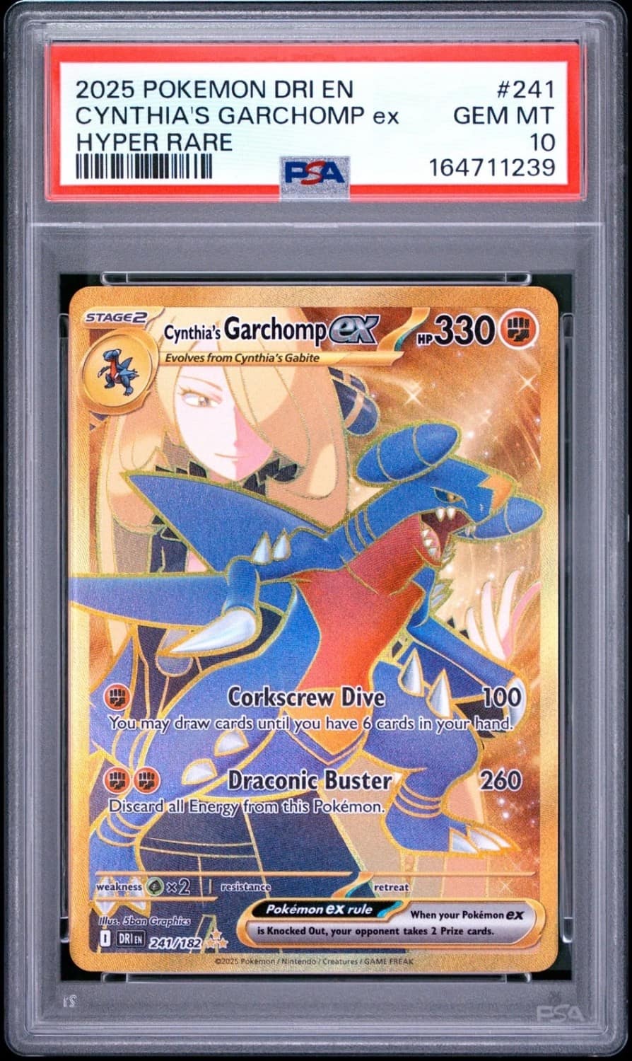 Cynthia'S Garchomp Ex