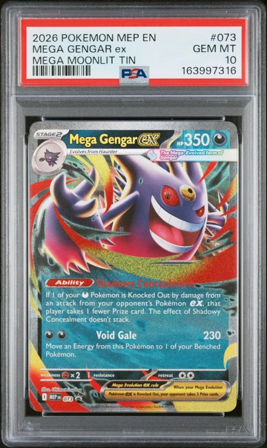 Mega Gengar Ex