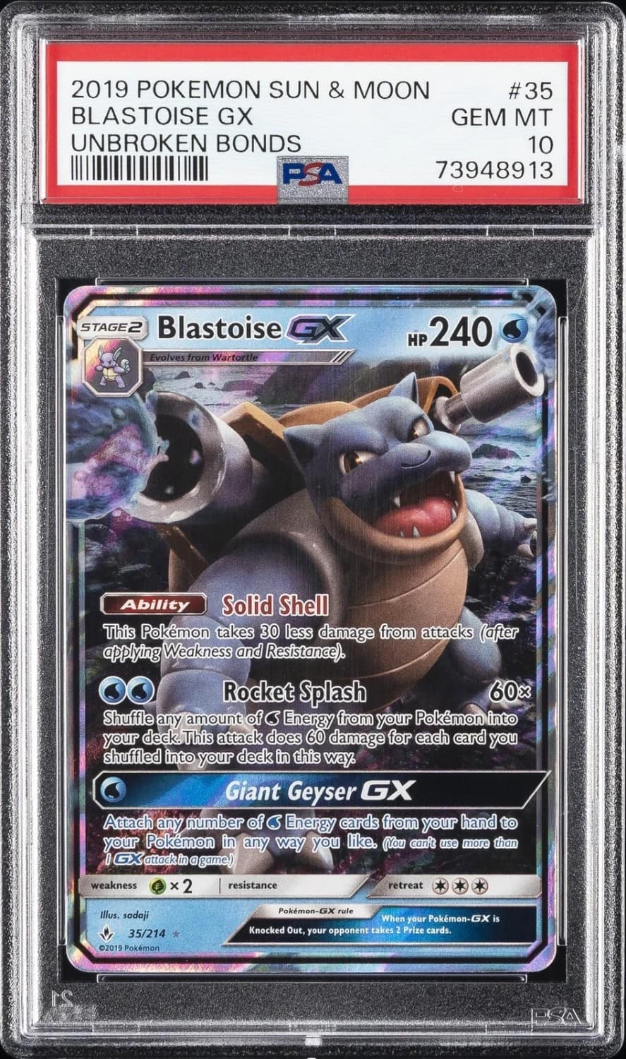 Blastoise Gx