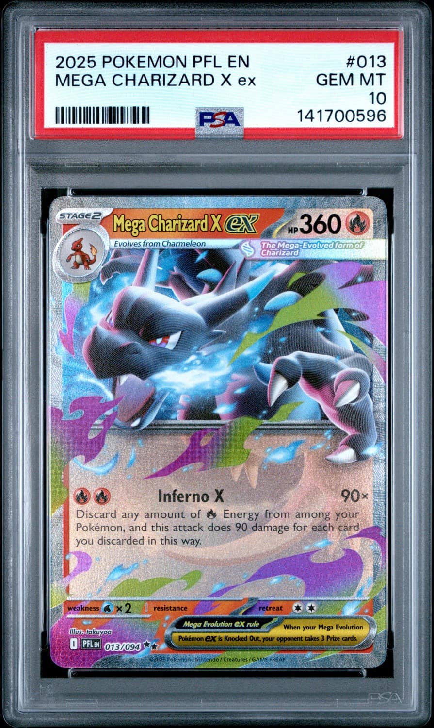 Mega Charizard X Ex