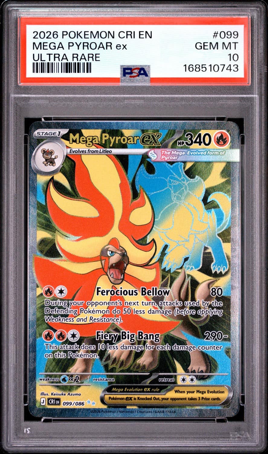 Mega Pyroar Ex