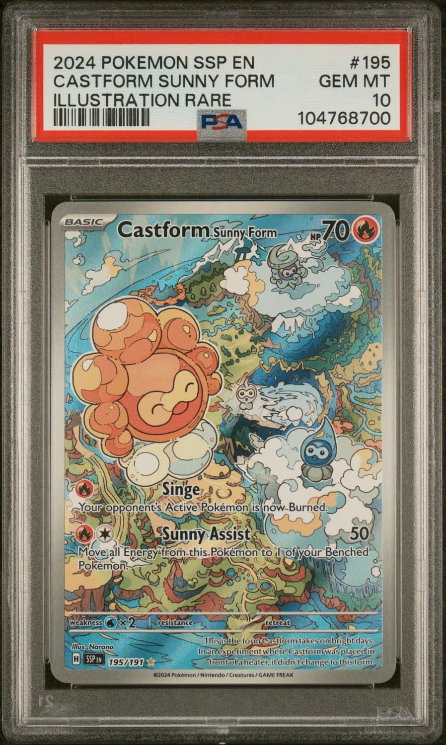 Castform Sunny Form